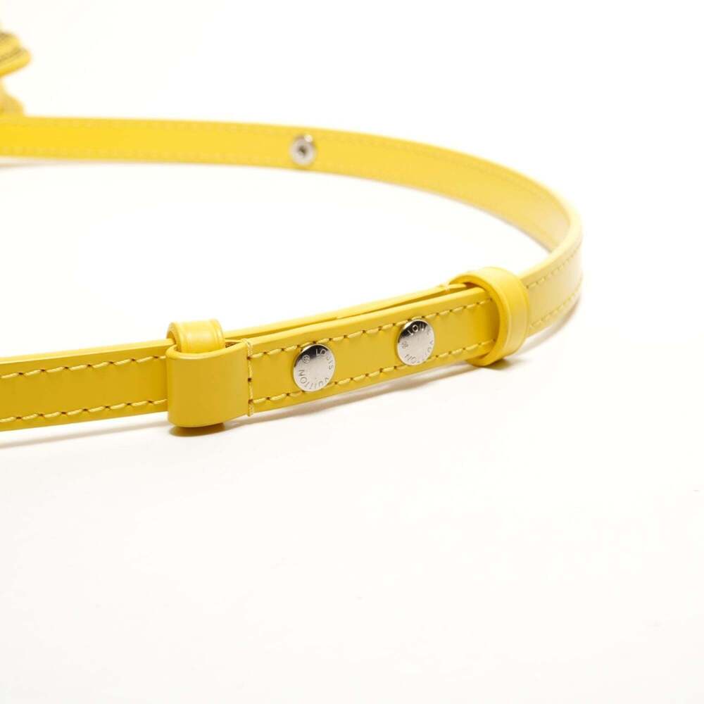Louis Vuitton Epi Leather Yayoi Kusama Malellini Shoulder Bag in Yellow - Picture 13 of 15
